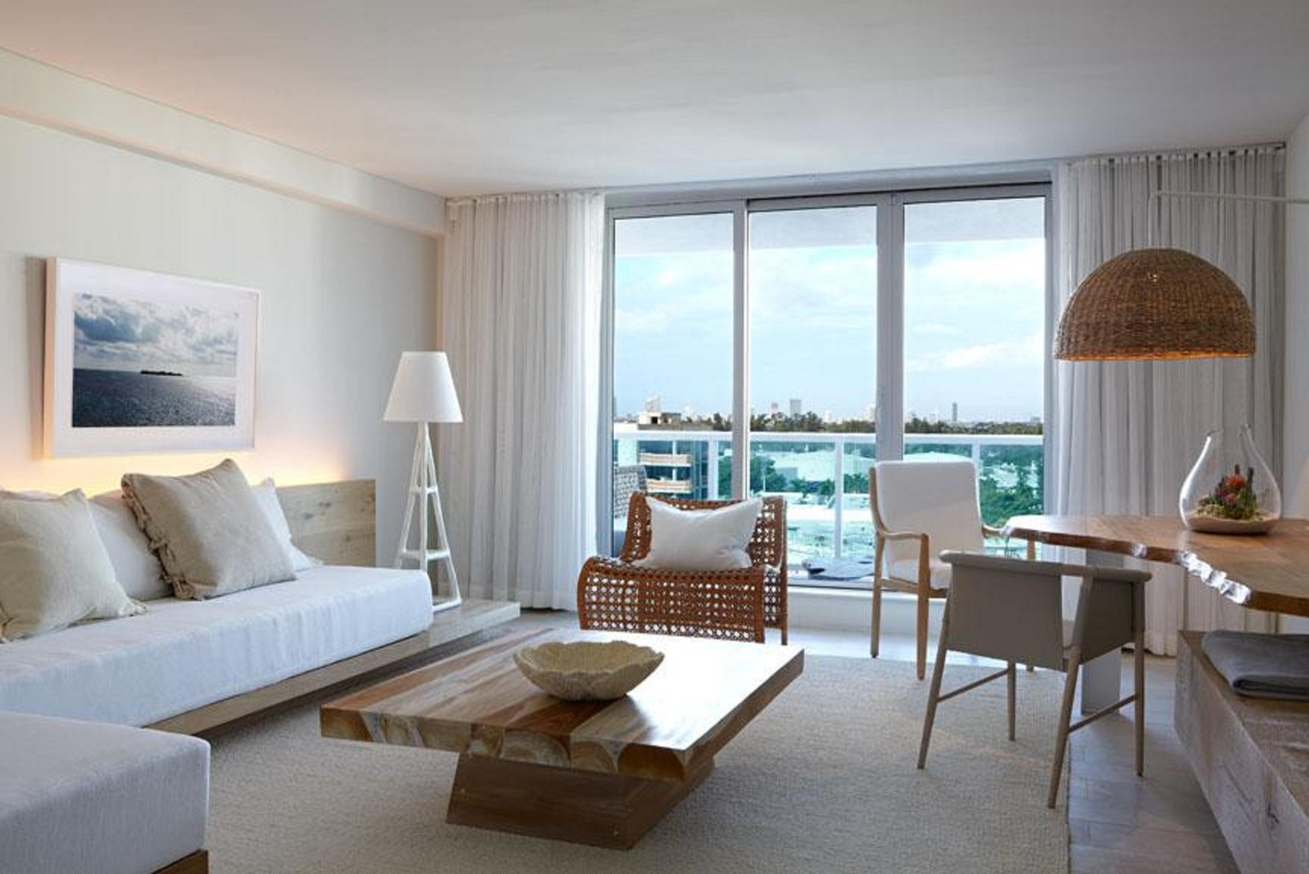 1 Hotel South Beach Miami Beach Exterior photo Living room