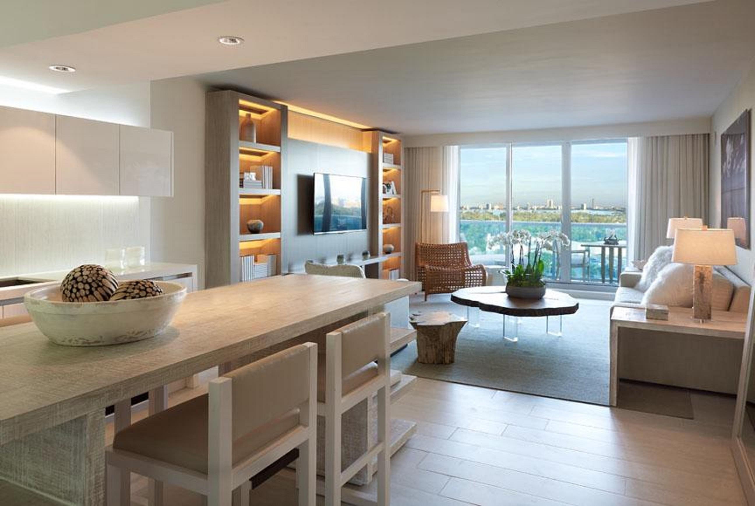 1 Hotel South Beach Miami Beach Exterior photo A typical apartment at The Ivy at Riverfront