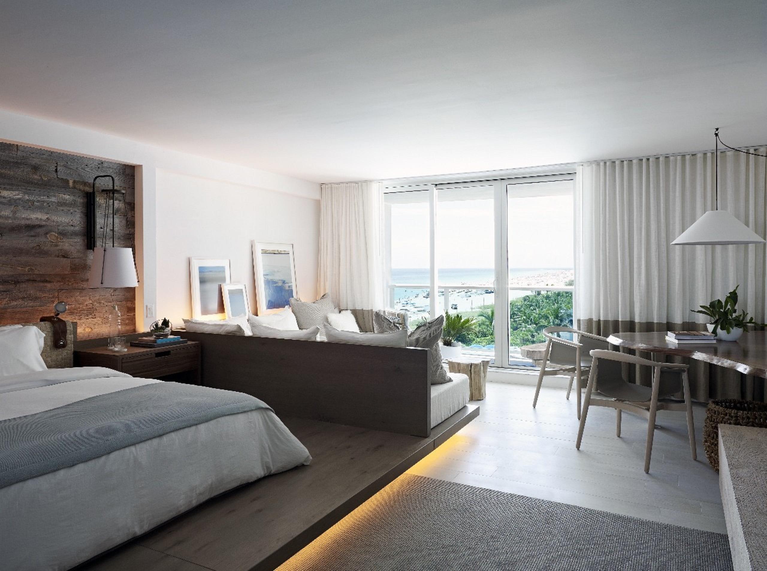 1 Hotel South Beach Miami Beach Exterior photo A rendering of a guest room at The Pearl