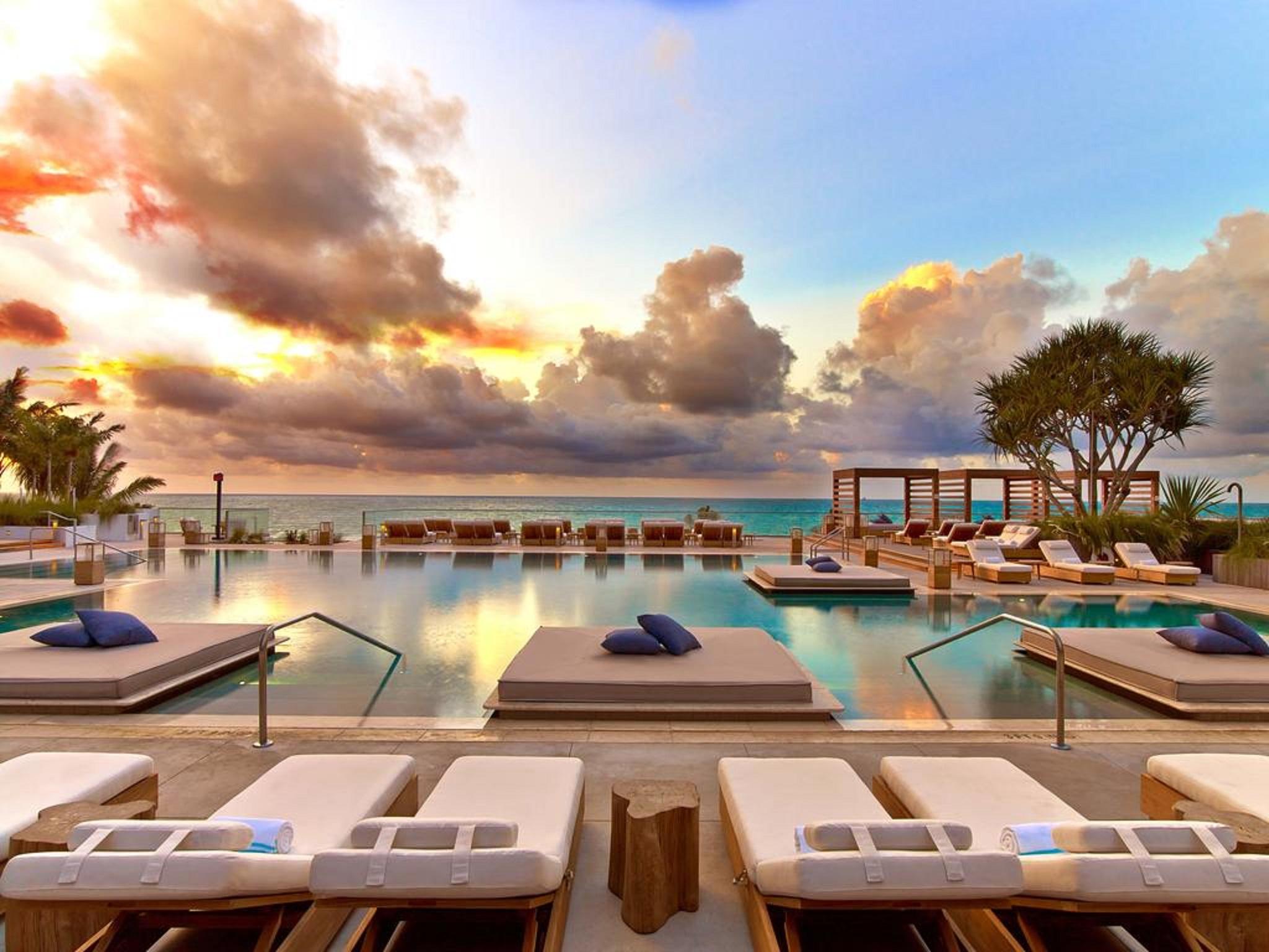 1 Hotel South Beach Miami Beach Exterior photo The Beach Club at the SLS Brickell