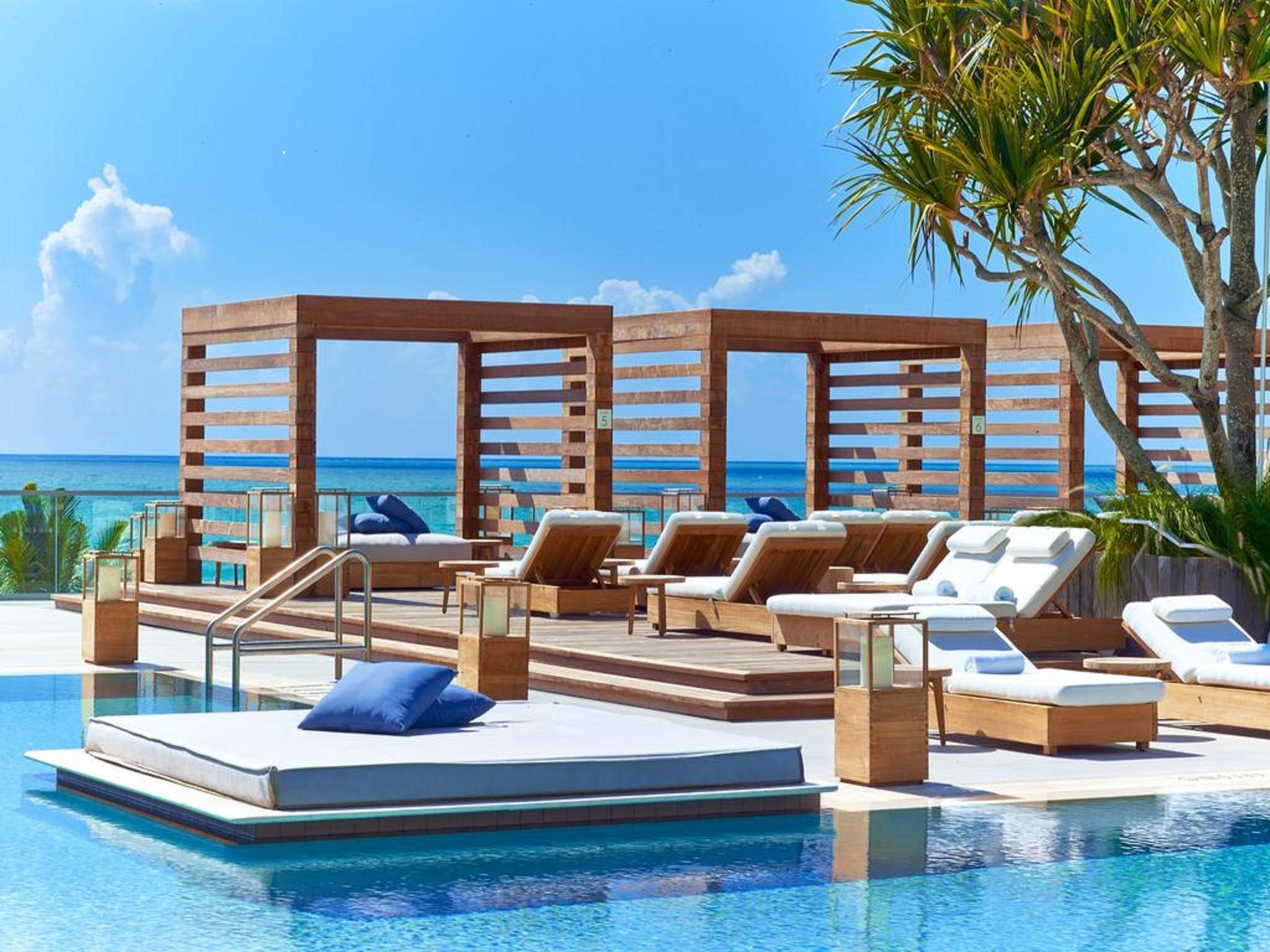 1 Hotel South Beach Miami Beach Exterior photo The beach at the W South Beach
