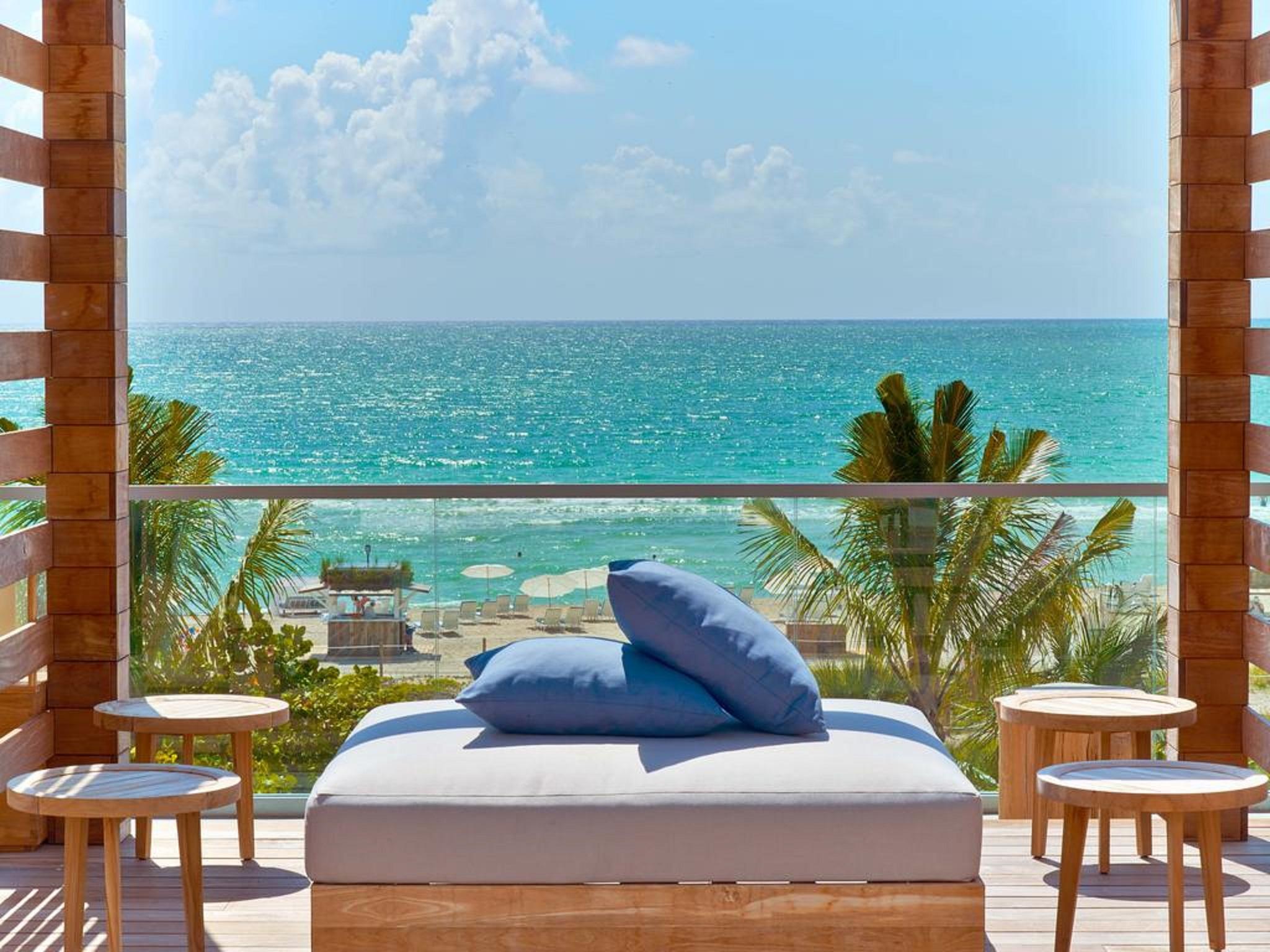 1 Hotel South Beach Miami Beach Exterior photo View from the hotel