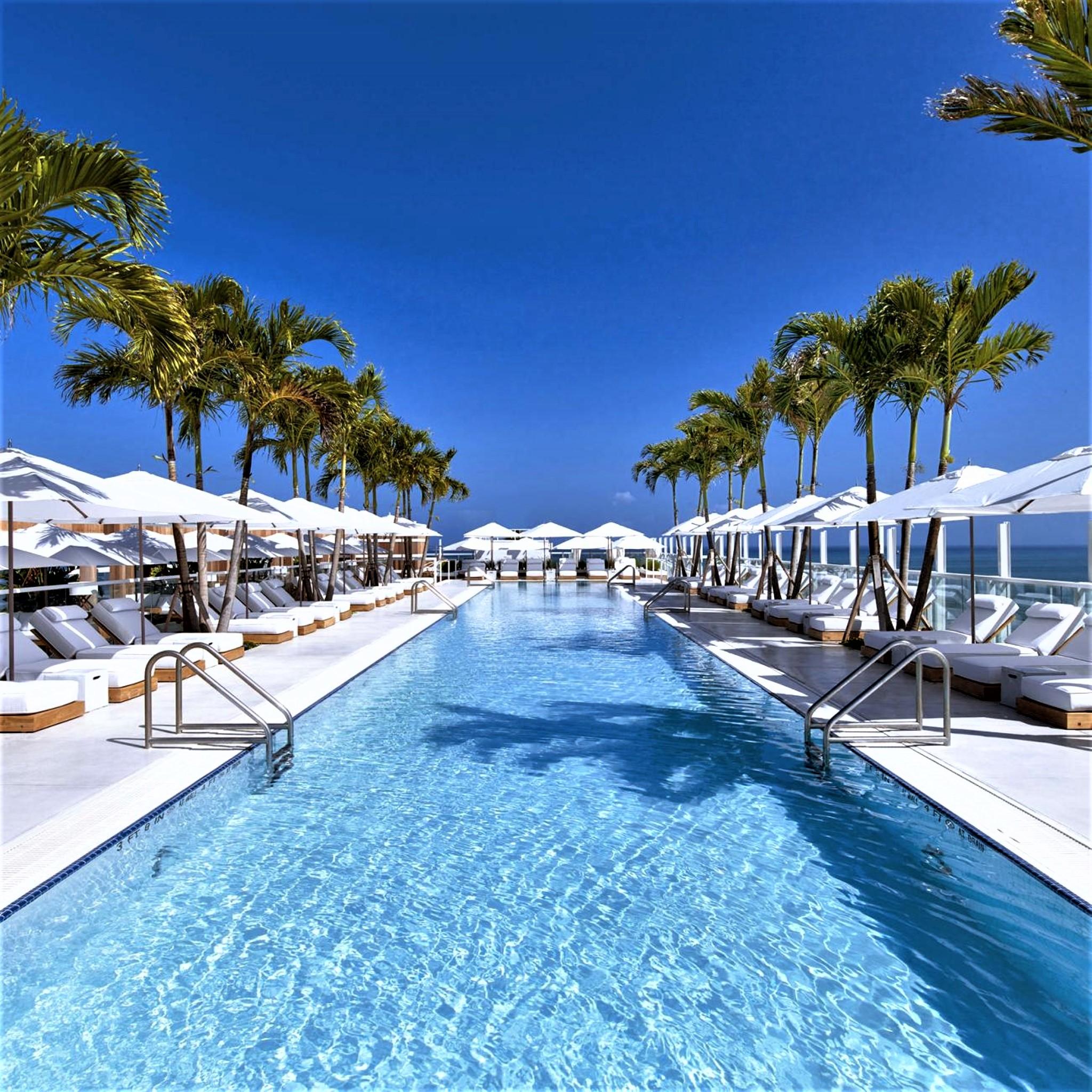 1 Hotel South Beach Miami Beach Exterior photo The Beach Club at The Standard, Miami Beach