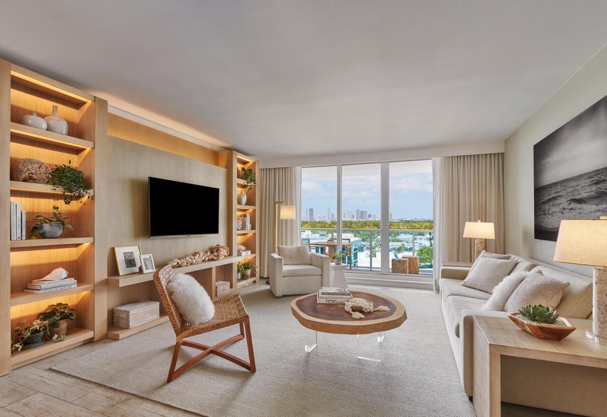 1 Hotel South Beach Miami Beach Exterior photo Living room