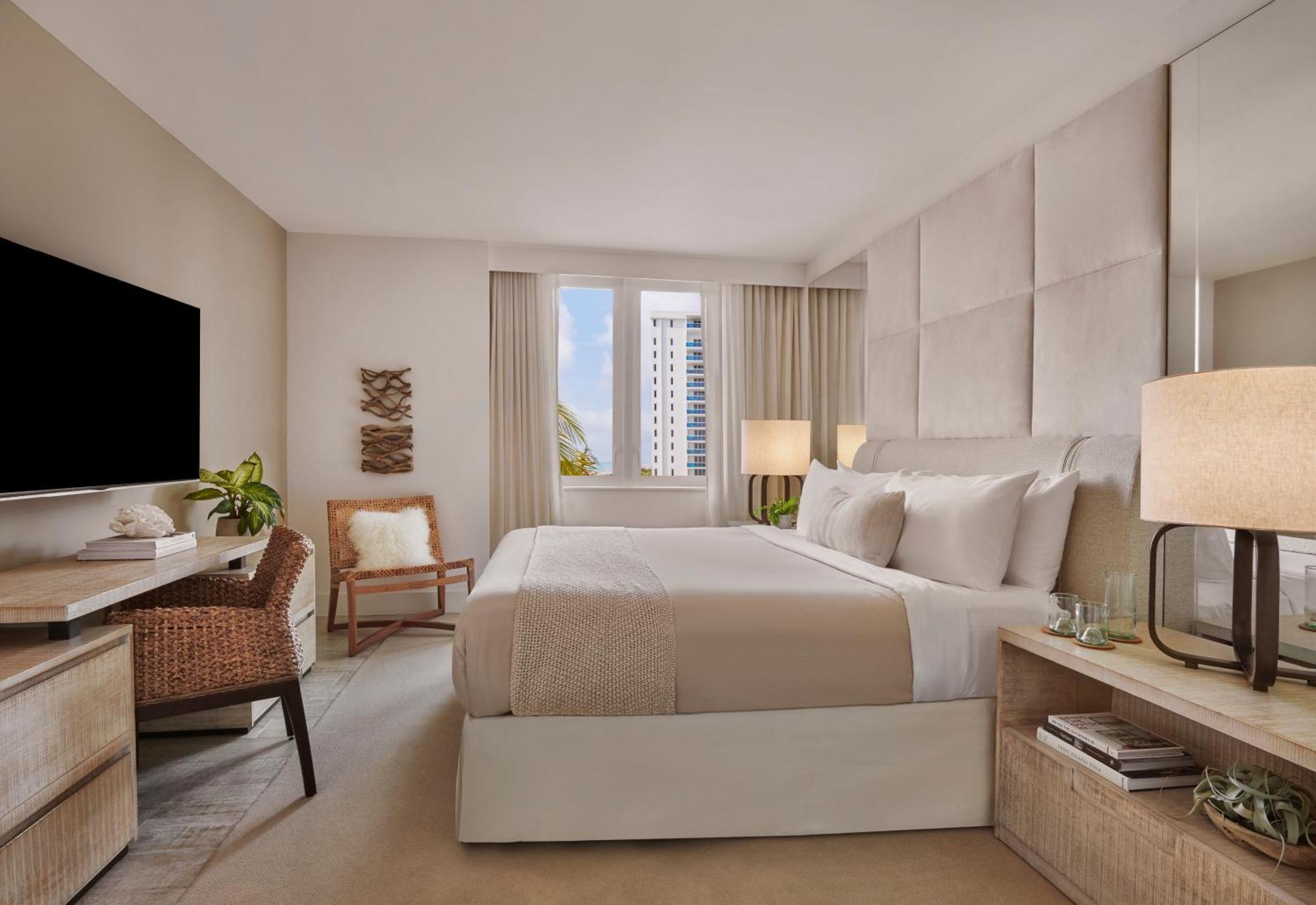 1 Hotel South Beach Miami Beach Exterior photo A bedroom at the Four Seasons Miami