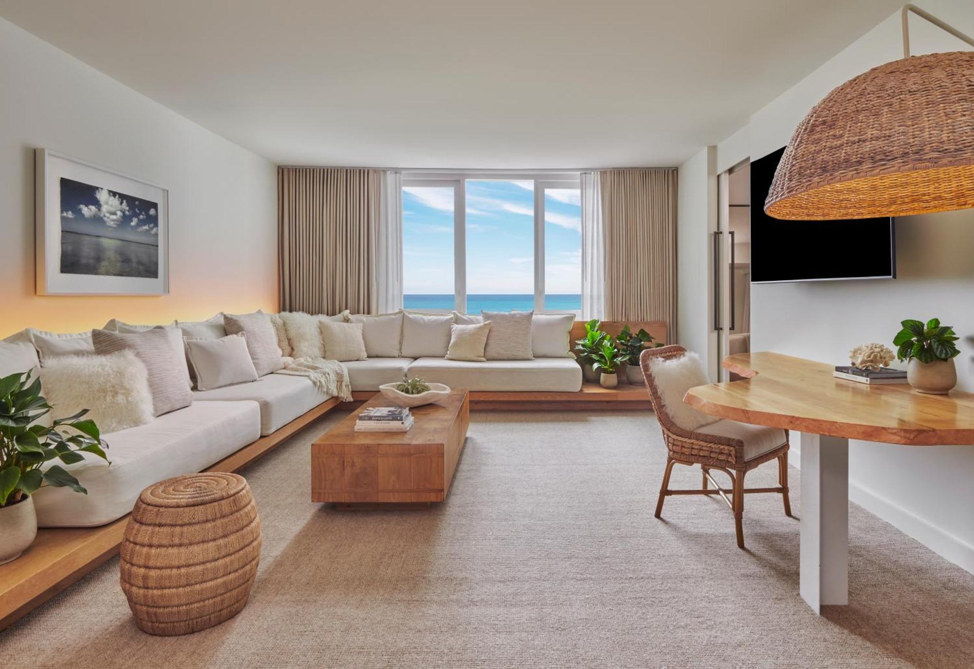 1 Hotel South Beach Miami Beach Exterior photo Living room