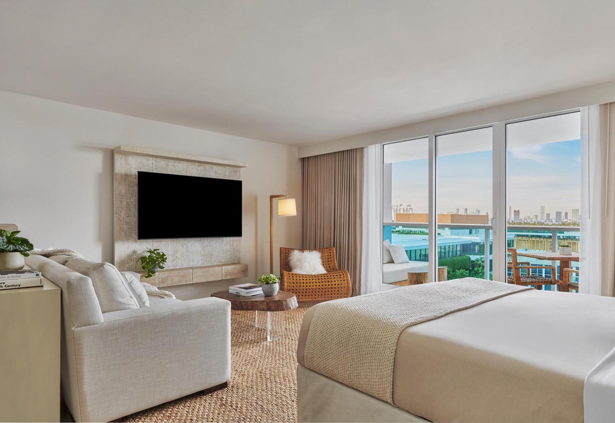 1 Hotel South Beach Miami Beach Exterior photo A room at the JW Marriott South Beach