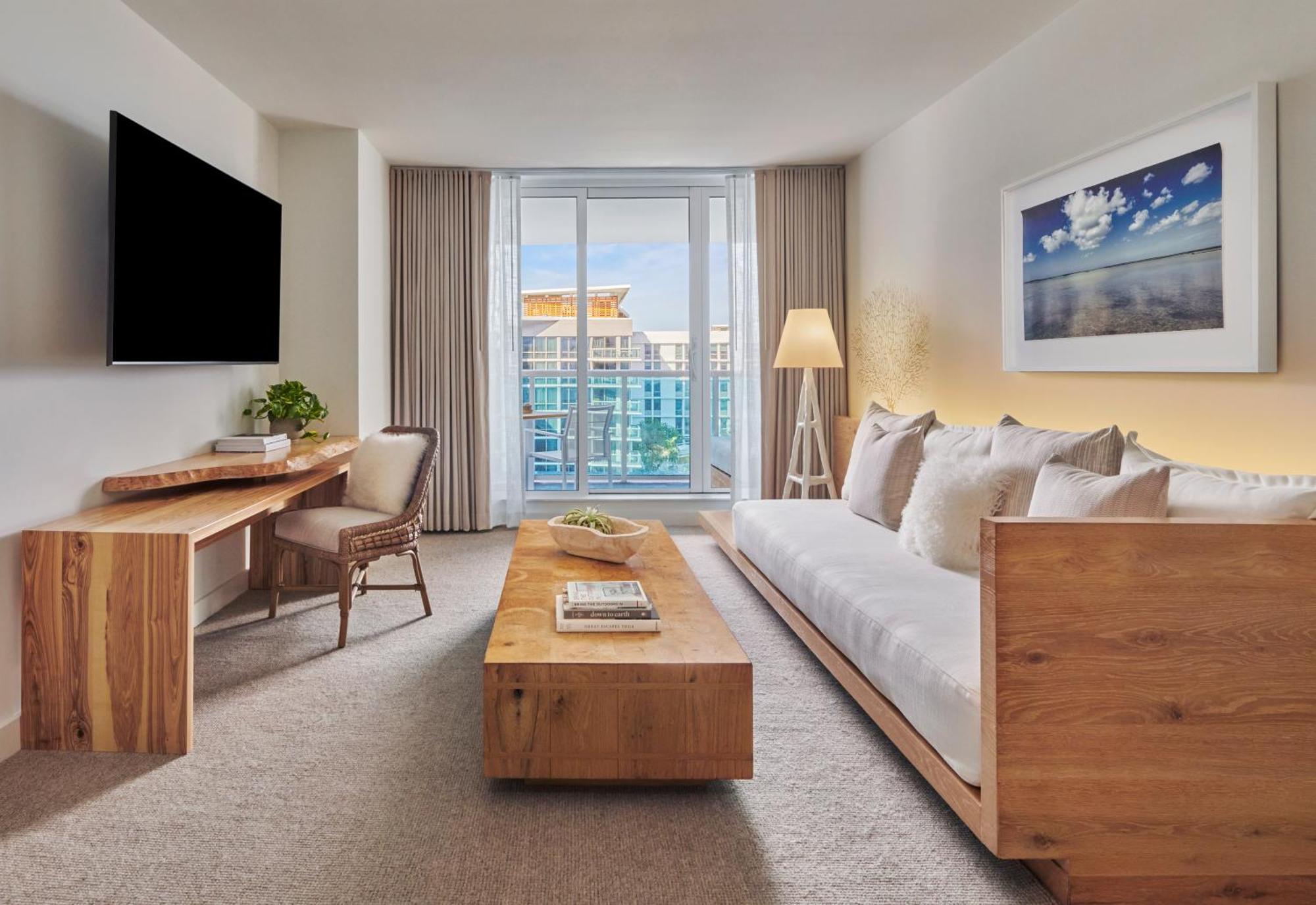 1 Hotel South Beach Miami Beach Exterior photo Living room