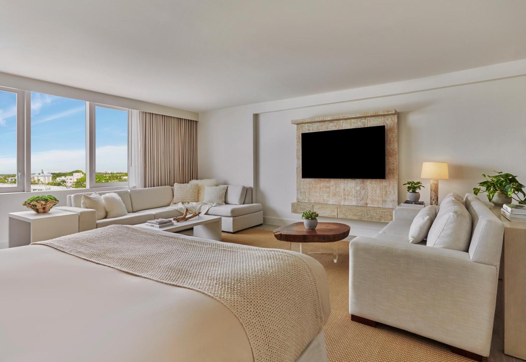 1 Hotel South Beach Miami Beach Exterior photo Living room