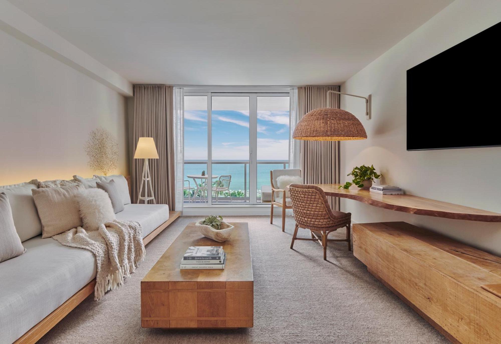 1 Hotel South Beach Miami Beach Exterior photo Living room